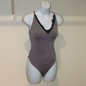Silk & Lace Bodysuit Lingerie